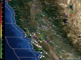 Northern California Live Doppler Radar Thumbnail